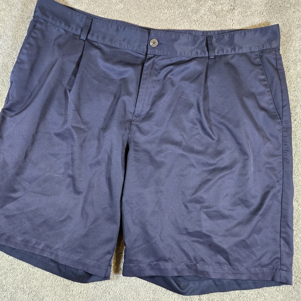Adidas Climalite Golf Shorts‎ Mens Size 42 Navy Blue Stretch